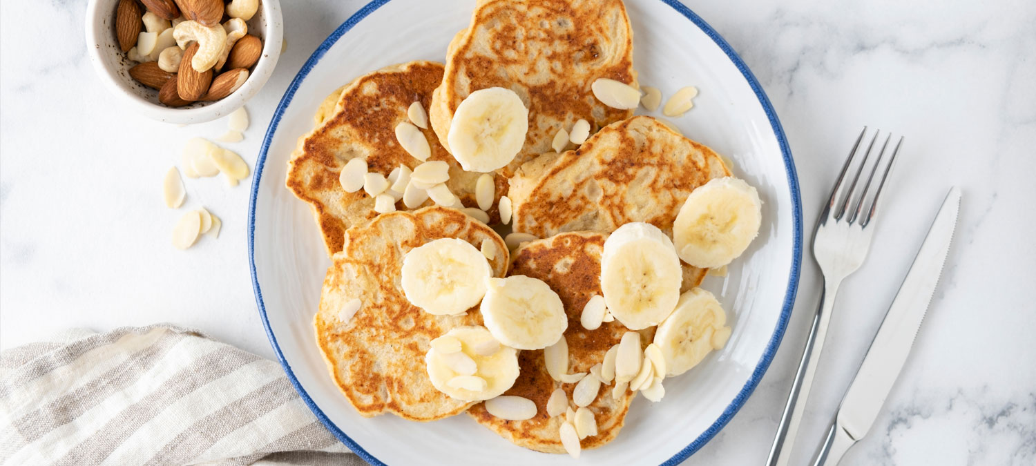 VANILLA PROTEIN PANCAKE RECIPE